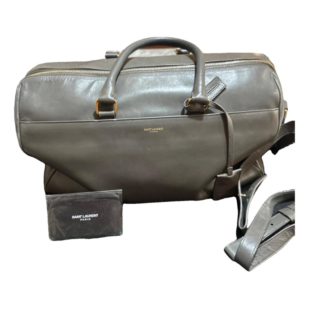 Saint Laurent Gray Leather Woman’s Bag